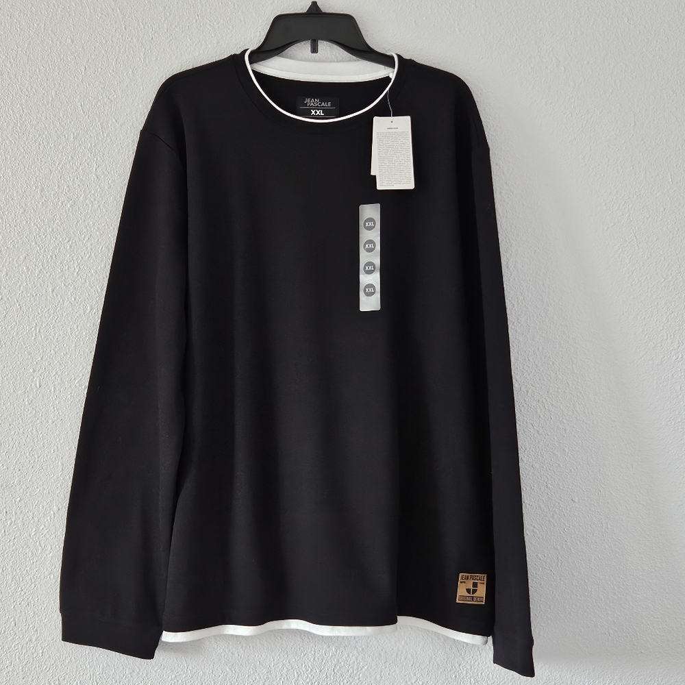 JEAN PASCALE LONG SLEEVE BLOUSE